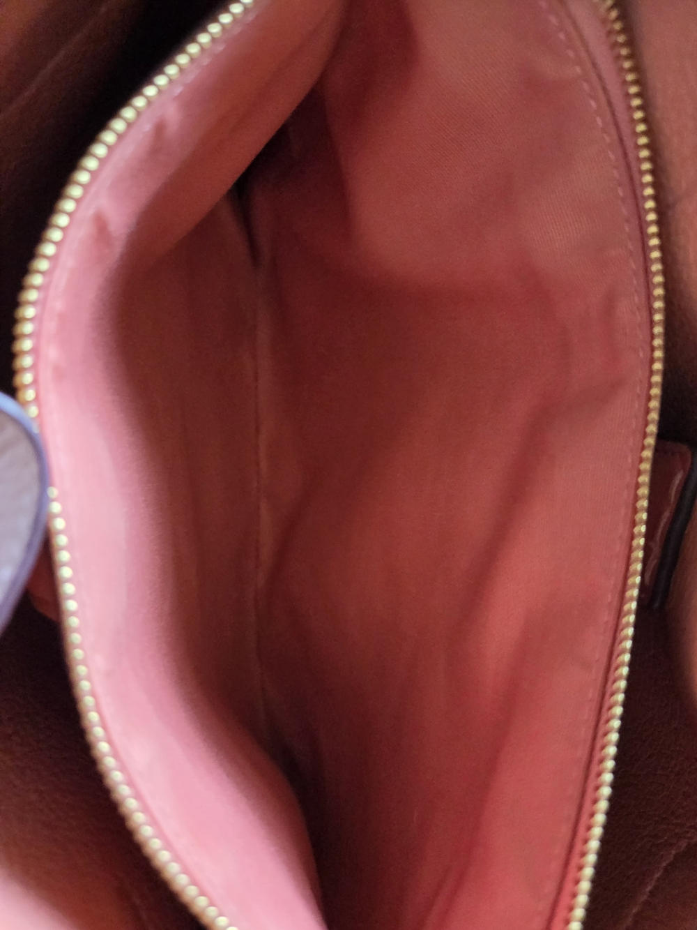 Coach Hanna Pebbled Leather Shoulder Bag in Blush Pink - Picture 6 of 14